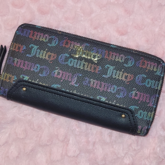 Juicy Couture Handbags - ✨️SALE Juicy Couture large zip-around wallet. Multi-colored.